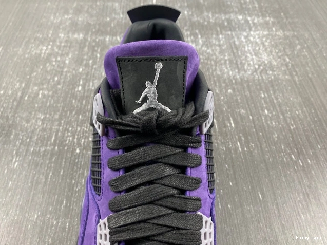 Cheap Husky Travis 4 x Purple Air Jordan Suede Scott 0713